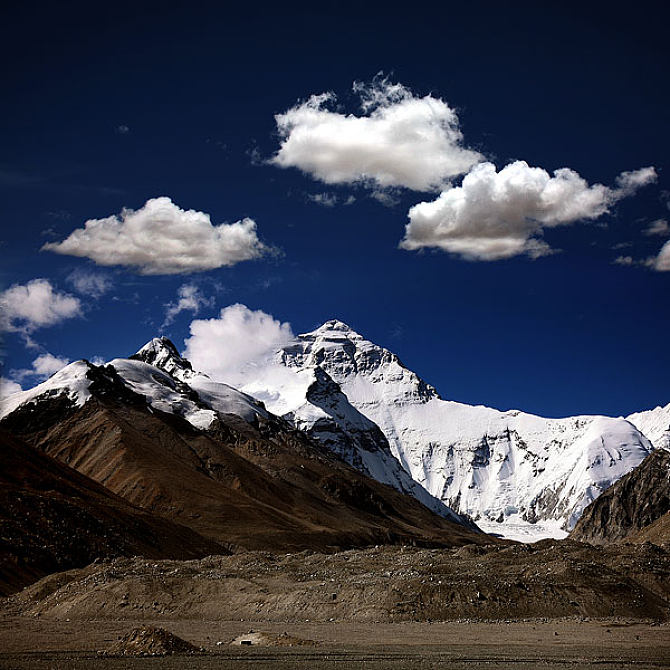 西藏珠穆朗玛峰_高清图片_全景视觉