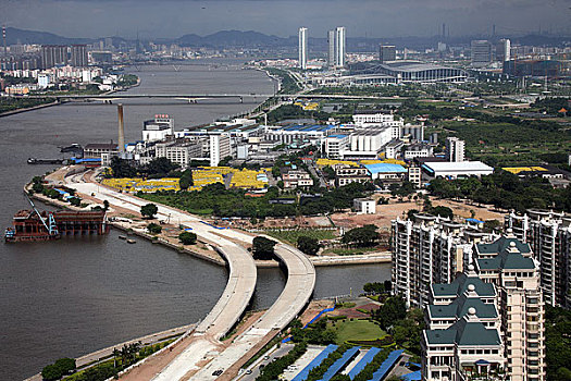 广州珠江日景