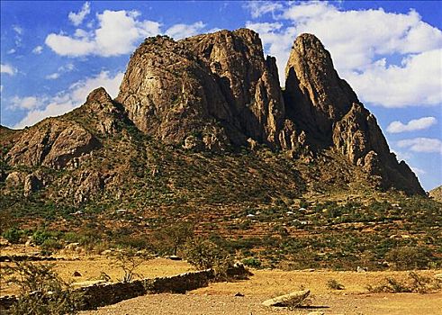 山峦,靠近,阿克苏姆,埃塞俄比亚