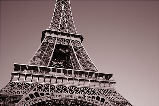 特写,埃菲尔铁塔,建筑,巴黎,法国