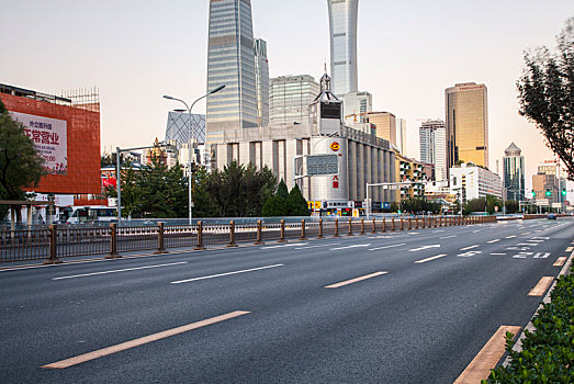 现代建筑,城市道路