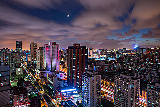 上海城市夜景