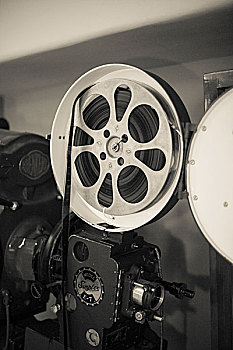 电影业堆长,展示,凸起,房间,照亮,机械,出口,标识,背景电影,放映机
