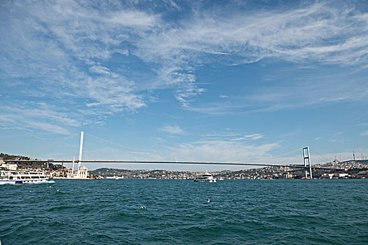 土耳其伊斯坦布尔博斯普鲁斯大桥