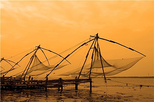 中国人,渔网