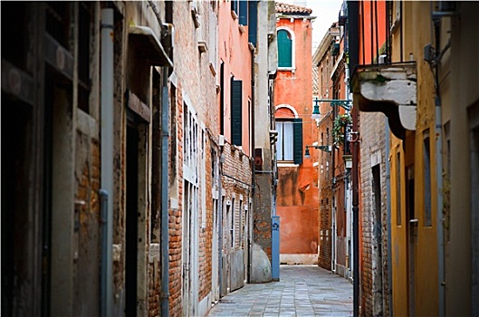 狭窄街道,威尼斯