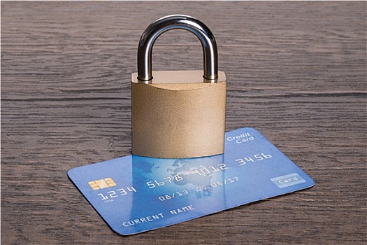 安全,信用卡,概念