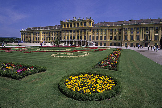 奥地利,维也纳,美泉宫,花园,颐和园