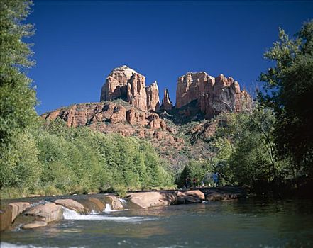 红岩,州立公园,教堂岩,塞多纳,亚利桑那,美国