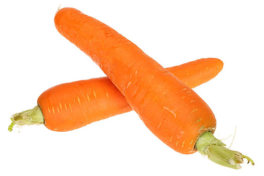 新鲜绿色蔬菜胡萝卜