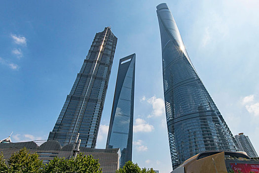 上海浦东摩天楼