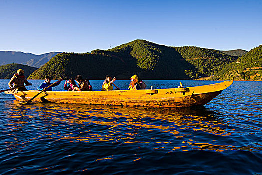 四川云南泸沽湖