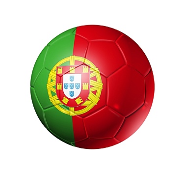 足球,球,葡萄牙,旗帜