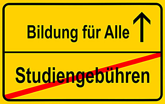 标识,文字,德国,教育,教学,费用,象征,右边
