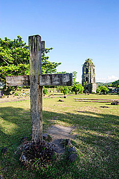 基督教,十字架,教堂,南方,吕宋岛,菲律宾