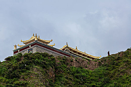 藏北藏式建筑,寺庙