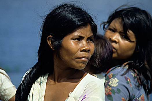 亚马逊河,印第安女人