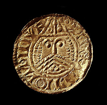 维京,硬币,爱尔兰,11世纪,艺术家,西欧