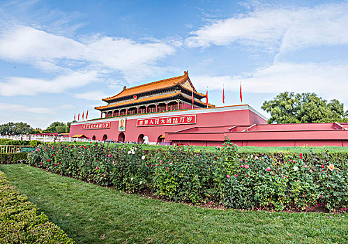 北京故宫博物院天安门
