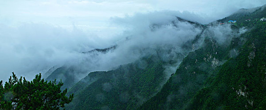 江西，廬山，云霧，云海，