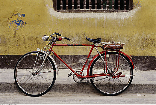 自行车,街上,古巴