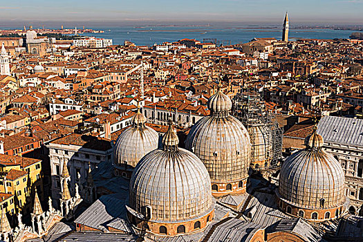 风景,历史,中心,泻湖,正面,威尼斯,威尼托,意大利,欧洲