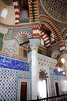 土耳其,伊斯坦布尔,市区,地区,藍色清真寺,大教堂,索非亚,博物馆,陵墓