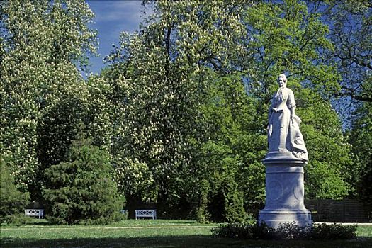 雕塑,宫苑,修威林,梅克伦堡前波莫瑞州,德国