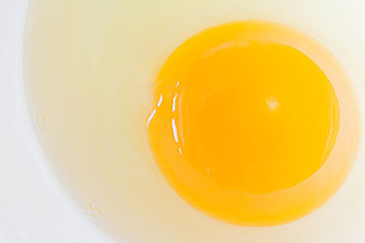 鸡蛋,生的,蛋黄