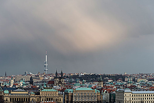 捷克共和国,布拉格,城市风光