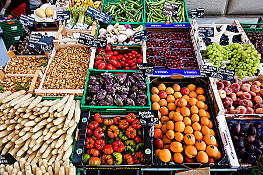 果蔬,露天市场,瑞士