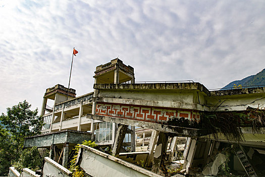 汶川地震遗址