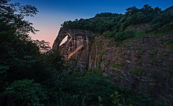 龙虎山象鼻山风光