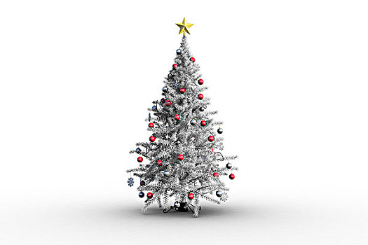 圣诞树,小玩意,星
