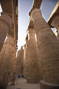 多柱厅,阿蒙神,卡尔纳克神庙,路克索神庙,埃及