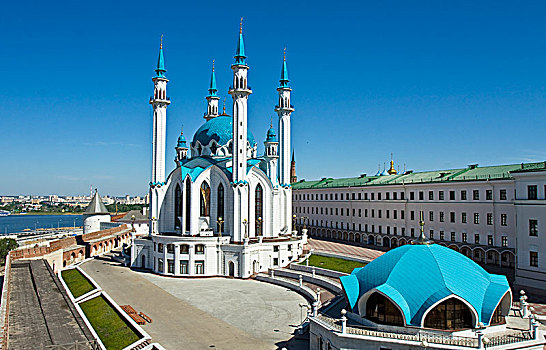 清真寺,克里姆林宫,世界遗产,共和国,俄罗斯,欧洲