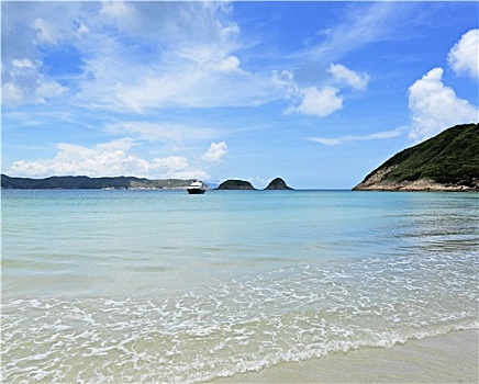 海滩,岛屿