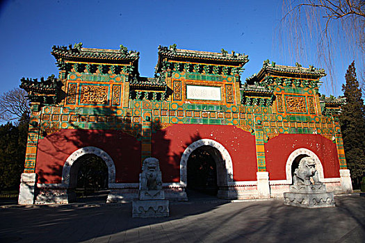 北海公园,华藏界,中国,北京,全景,风景,地标,传统