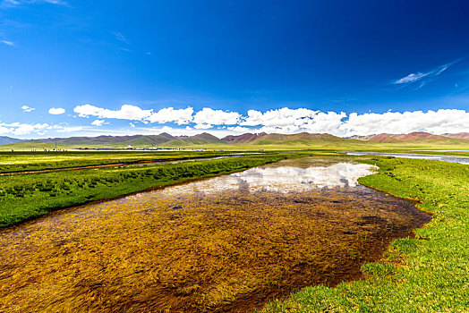 西藏纳木错海拔最高的大型湖泊和湿地