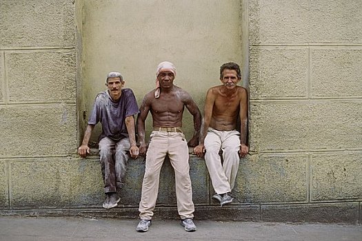 肖像,工人,休息,西恩富戈斯,古巴