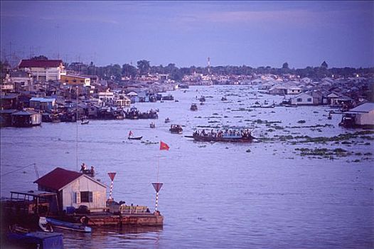 越南,湄公河,河