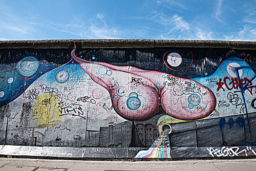 街头艺术,柏林墙,柏林,德国,欧洲