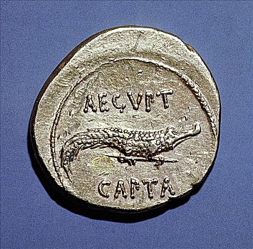罗马,金币,纪念,失败,克利奥帕特拉