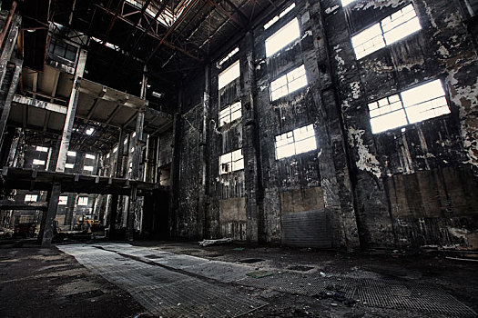 废墟的工厂