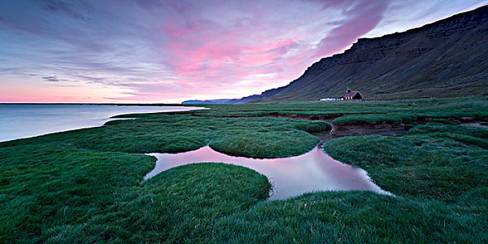 冰岛,西部,峡湾,大西洋