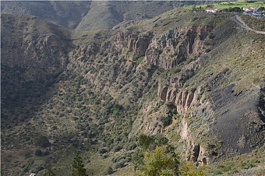 火山口,大卡纳利岛