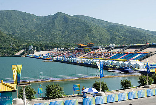 奥运场馆－奥林匹克水上公园内的残奥会比赛