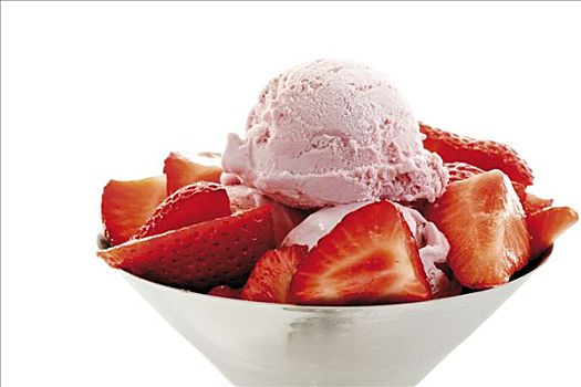 草莓,草莓冰激凌