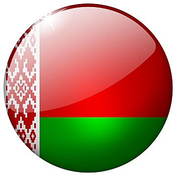 白俄罗斯,圆,玻璃,扣