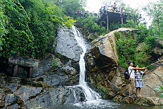 济南九如山瀑布群景区